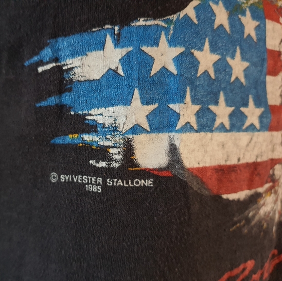 Vintage 80's Rocky IV Tee - Picture 5 of 6